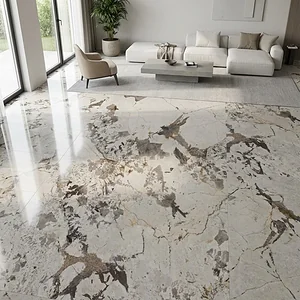 بورسلين حوائط وارضيات الجوهرة فولكانو بيج دارك فرز ثالث لامع 60 × 120 سم GE VBD