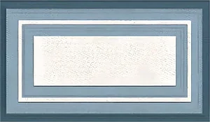 Palace Blue Dark Skirting Decor 16.5 × 30 cm, First Choice