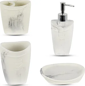 MIA 4-Piece Bathroom Accessories Set, Code 4