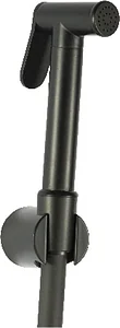 Global Standard Ibiza GS S 3531 - 1 EBP Brass External Bidet Spray, 120 cm Thermal Hose, Holder and Fixing Set, Black