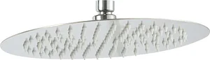 Global Standard Mira GSS 3550 CP Stainless Steel Shower Head, Round, 24.5 cm, Chrome