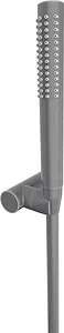 Gawad Kayla Plus GX-00149BRY Shower Set, Round Head with 150 cm Thermal Hose and Holder, Matte Grey