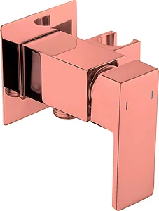Gawad GX 00263 PVR Square Concealed Bidet Spray Mixer with Holder, Rose Gold
