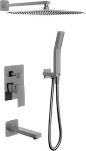 Gawad Easy Box EBOX-00223PVY 3-Way Concealed Shower Set, Grey