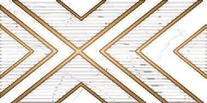Legacy Nougat Mix White Wall Ceramic Decor, First Choice, 30 × 60 cm