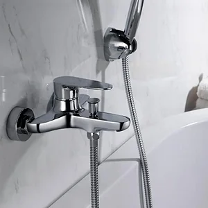 خلاط بانيو بالمحول لوتز ايكون 11030104 كروم