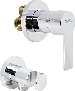 Global Standard GSL 3801 - CP Single Lever Concealed Bidet Mixer, Chrome