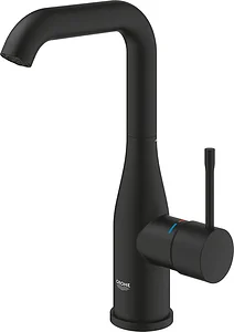 Grohe Essence Medium Basin Mixer 24177KF1 Phantom Black, Height 24 cm