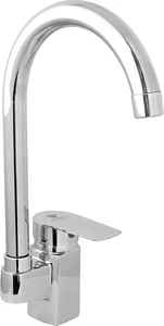 Pyramids Diamond DP 01 Tall Basin Mixer, Chrome, Height 33 cm