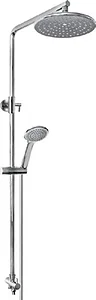 Soul 2 × 1 Shower Column, White GX001282, Chrome