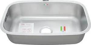 حوض مطبخ Stainless Steel TS7545 شفة Flat 75 × 45 cm سُمك 1.5 مللي فتحة الصرف 3 بوصة
