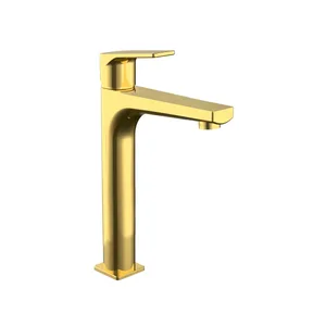 خلاط حوض وسط ازور مستورد تركى من بيورتى  PU 1568457088 Matte Gold