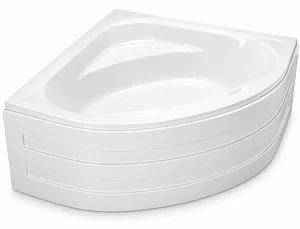 Duravit Tampa Jacuzzi Bathtub, 140 × 140 cm, 2 Motor System, 8 Water Jets and 16 Air Jets, Chrome, Includes Drain, Overflow, Panels and Frame