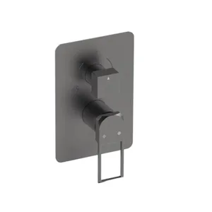 خلاط دفن كوادرو 3 مخرج قنطرة + مخرج بالعلاقة من بيورتى MCA190-G Black