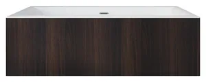 بانيو نافي 0010009 بالجانب قطعة واحدة مقاس 180 × 80 سم من سانيبيور - اللون والنت موتل ( 00100093101 )