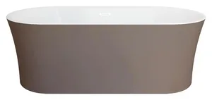 بانيو بافيليون 0010011 بالجانب قطعة واحدة مقاس 80 × 170 سم من ساني بيور - جريج ( 00100111101 )