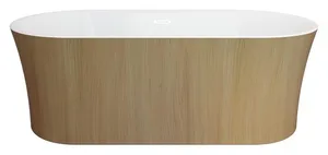 بانيو بافيليون 0010011 بالجانب قطعة واحدة مقاس 80 × 170 سم من ساني بيور - إلم ( 00100113501 )