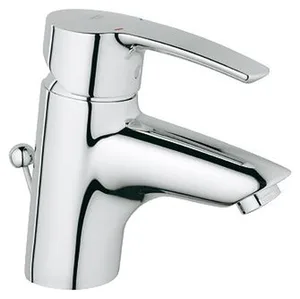 Eurostyle Cosmo Basin Mixer with Pop-up Waste, 3355200E, Chrome
