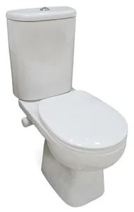 Noso Cistern with Fittings, White