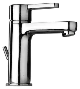 Duravit Aqua AQ1010001E10 Basin Mixer with Pop-up Waste, 3/8 9 cm, Ceramic Cartridge and Water Saving Filter