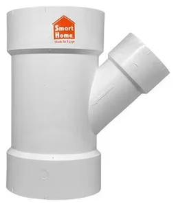مشترك مسلوب 45 درجة 110 / 60مم 353070001 سمارت هوم SMART HOME