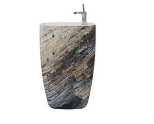 Sanipure Gardner Floor Basin 88 × 44 × 56 cm with Overflow, Color: Orbica