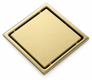 صفاية استانلس ستيل برقبة بلاستيك 20 × 20 بوشين بغطاء سادة FD-61-DG بيورا دهبي