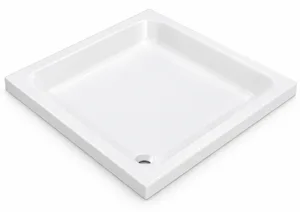 Duravit Square Shower Tray 70 × 70 cm, White