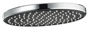 طاسة دش تيسكا دائرية AS11610212 Polished Chrome × Black 22 سم مستورد صناعة تركي