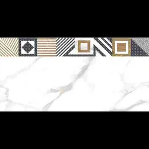 سيراميك حوائط قطع ليزر بيراميدز B-100 ستريب فرز ثاني 40 × 80 سم لامع