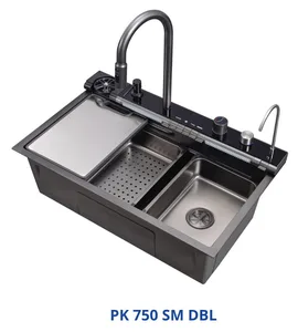 حوض مطبخ سمارت كور إيجي PK 750 SM DBL من بيورتي