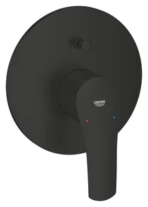وش خلاط بانيو دفن Grohe يوروسمارت دائري 194502433 Matte Black بالمحول