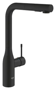 خلاط مطبخ شداد Grohe ايسانس 30504KF0 فانتوم Matte Black ارتفاع 35 سم بسماعة 2 نظام