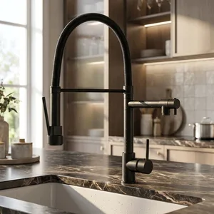 خلاط مطبخ سوستة هوايي شيف 2 × 1 موديل HY3001001-2BL اسود مط 2 مخرج