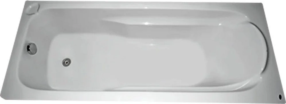 Mirage Milano Bathtub 150 × 70 cm with Large Front Panel + 2 Small Side Panels, White