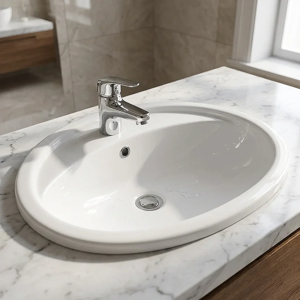 Duravit Java Countertop Basin 65 cm, Pergamon