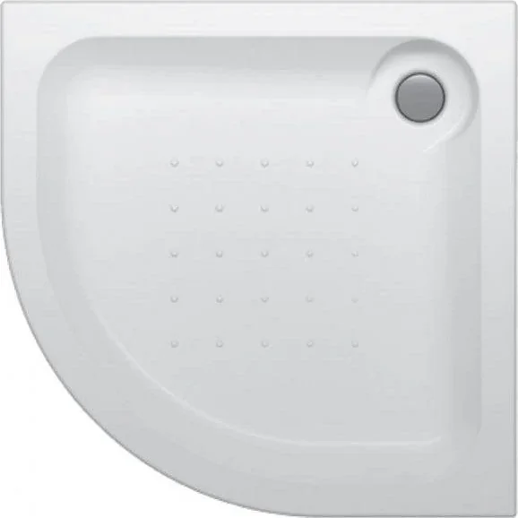 Sanipure Simplici Corner Shower Tray without Panel 0010015, 80 × 80 cm