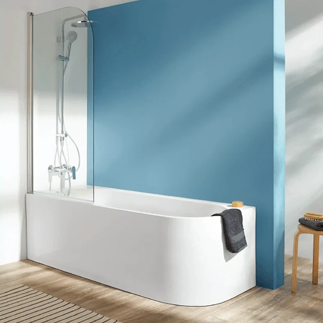 Duravit Santorini 806137 One-Piece Bathtub with Panels, 170 × 70 cm — Colors