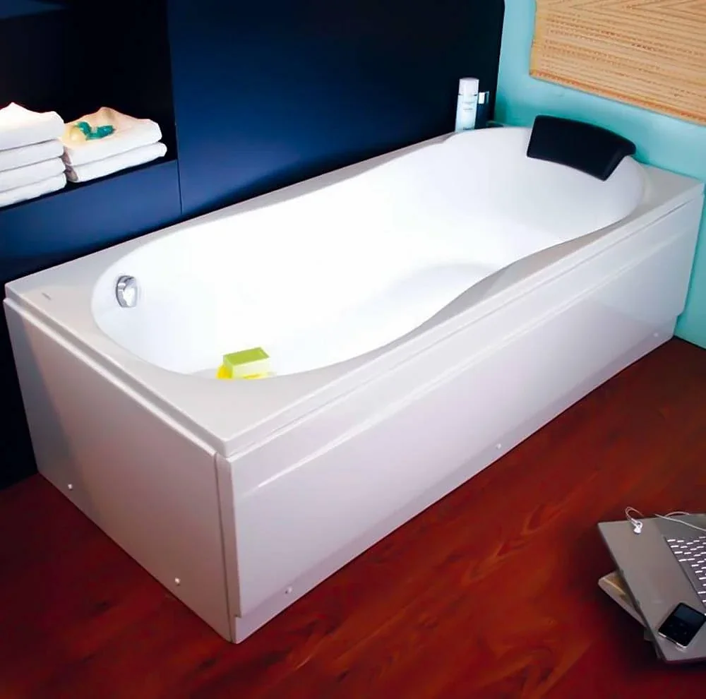 Duravit Dallas 800661 Bathtub 190 × 90 cm, with Pillow and Seat