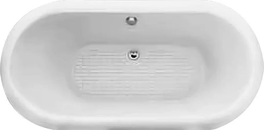 El Tib Venezia Bathtub 180 × 90 cm, Built-in (Before Tiling), Pergamon