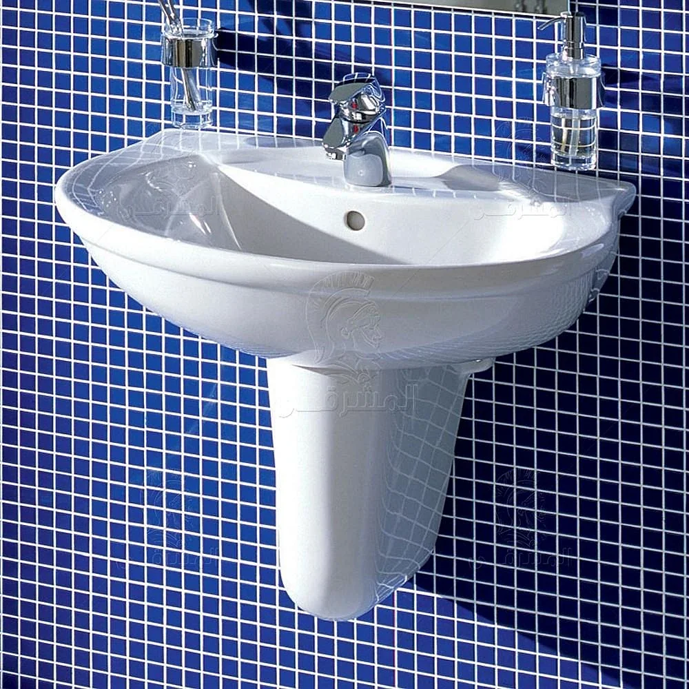 Ideal Standard San Remo E 7420 Basin 45 cm with Wall-Hung Column, Pergamon
