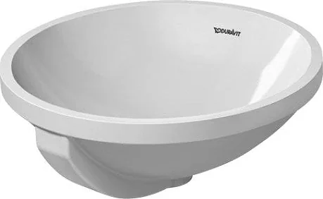 Duravit Architec Round Under-Counter Basin 046840, 43 cm, White - Pergamon