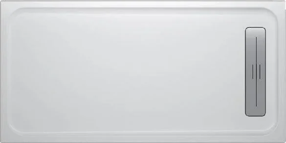 Sanipure Walden 0010060 Rectangular Shower Tray 80 × 180 cm, Pergamon