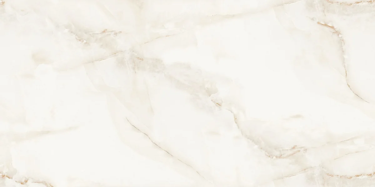 Cleopatra Tacos Onyx Crystal Laser-Cut Floor Porcelain, Second Choice, 60.5 × 121 cm
