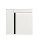 Bordium Dove Tino-102 Vanity Unit, Matte White, 50 cm, Door and Two Spaces