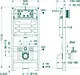 Smart Home 375100008 Full Frame Concealed Cistern with Square Chrome Plate, 10 cm Thickness - Image 3