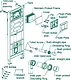 Smart Home 375100008 Full Frame Concealed Cistern with Square Chrome Plate, 10 cm Thickness - Image 4