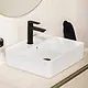 Roca Gap A 3270MM000 Square Countertop Basin, 42 × 39 cm, White - Image 1