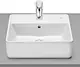 Roca Gap A 3270MM000 Square Countertop Basin, 42 × 39 cm, White - Image 2