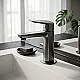 Genebre Chloe Basin Mixer 69130345266 Matte Grey 16 cm, Spanish Made - Image 1